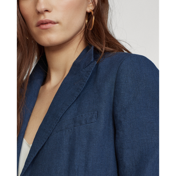 Polo Ralph Lauren Linen Single-Button Blazer 4