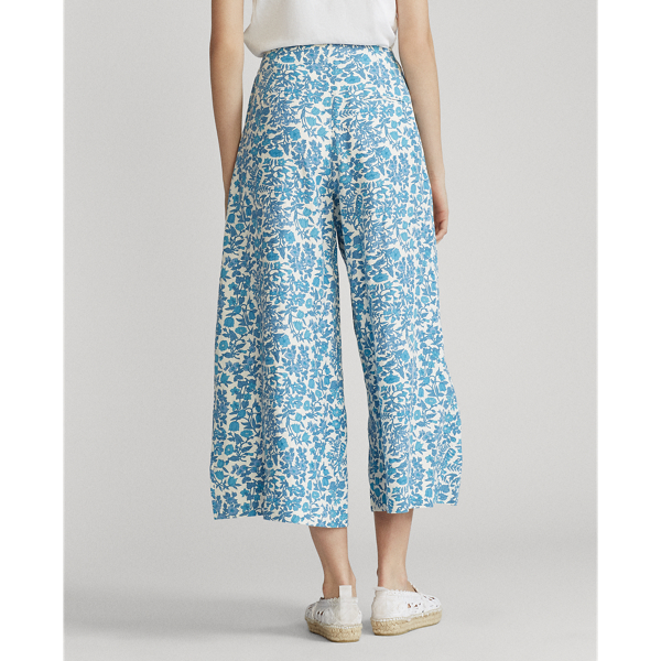 Polo Ralph Lauren Floral-Print Wide-Leg Trouser 5