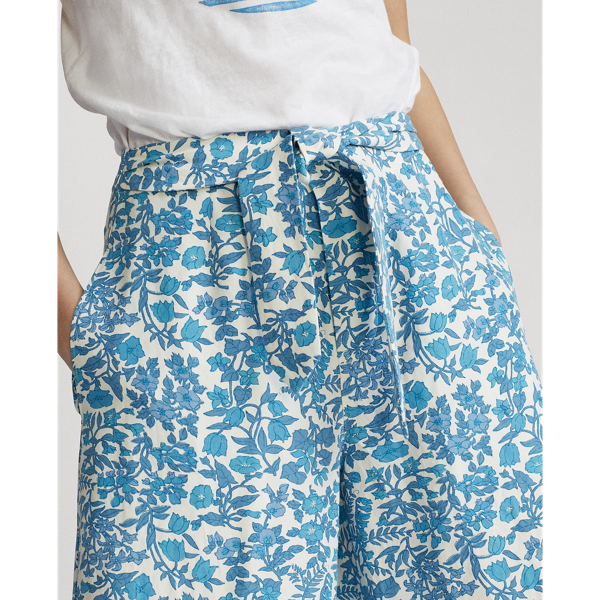 Polo Ralph Lauren Floral-Print Wide-Leg Trouser 6