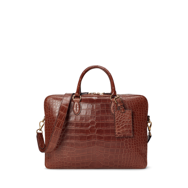 Porte-documents en alligator