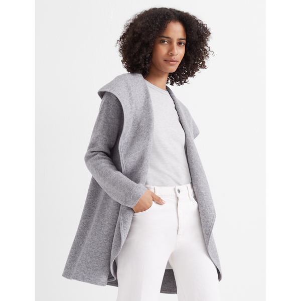 shawl collar wrap sweater
