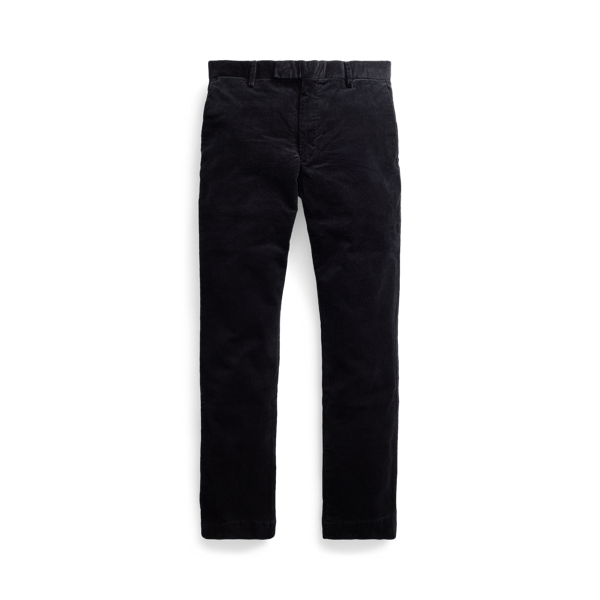 Pantalon slim en velours côtelé