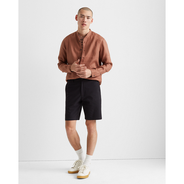 Image of Club Monaco Black Maddox Seersucker " Shorts in Size