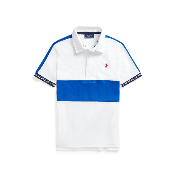 Stretch Mesh Polo Shirt