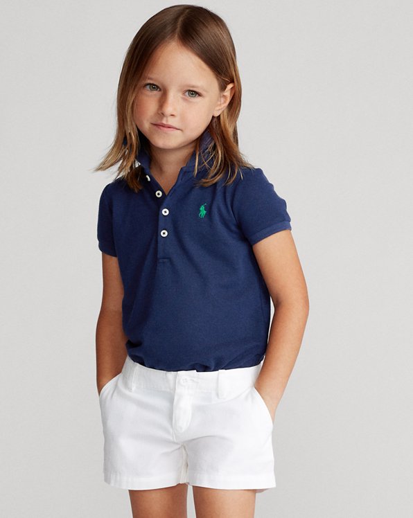 Girls' Polo Shirts: Long & Short Sleeve Polo Shirts | Ralph Lauren