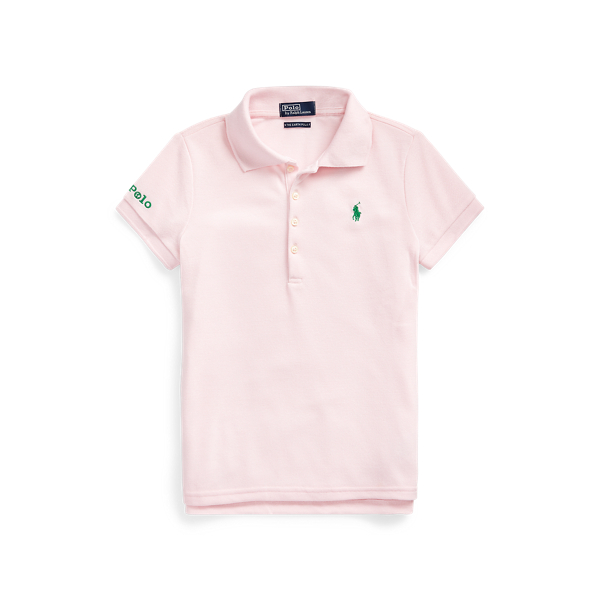 white polo outfit girl