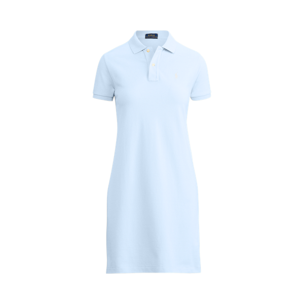 Robe polo en coton piqué