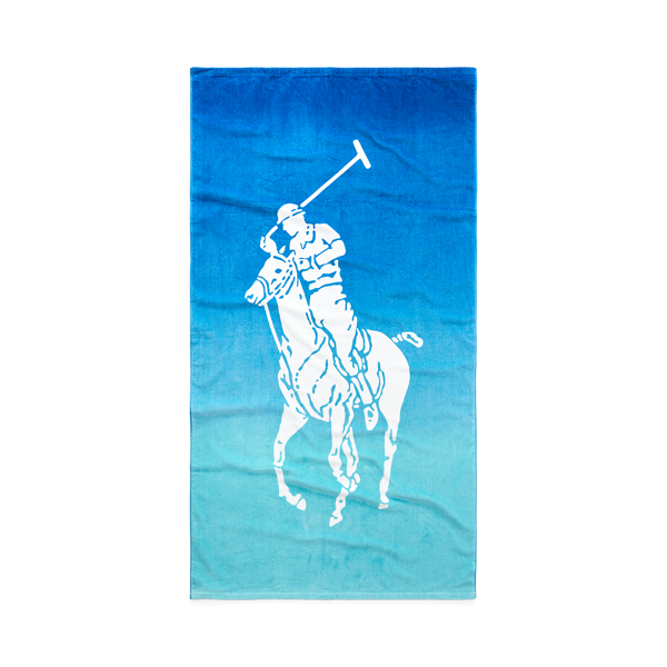 Serviette de plage ombrée