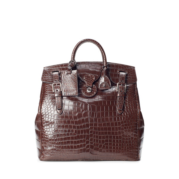 Sac Copper en crocodile