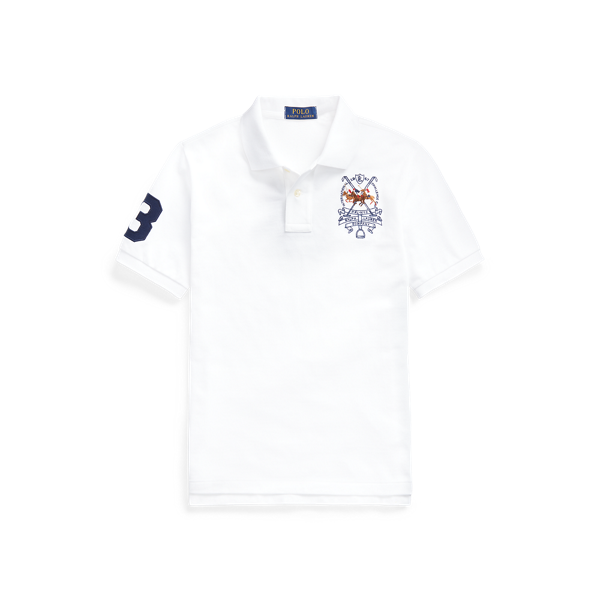 Polo joueurs de Polo en coton piqué