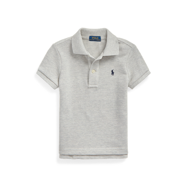 Girls' Grey Polo Shirts: Long & Short Sleeve Polo Shirts | Ralph Lauren