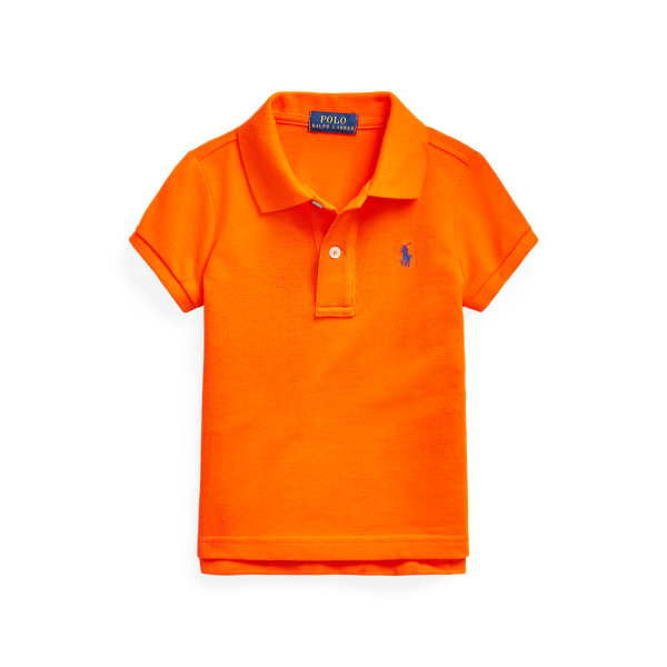 Girls' Orange Polo Shirts: Long & Short Sleeve Polo Shirts | Ralph Lauren