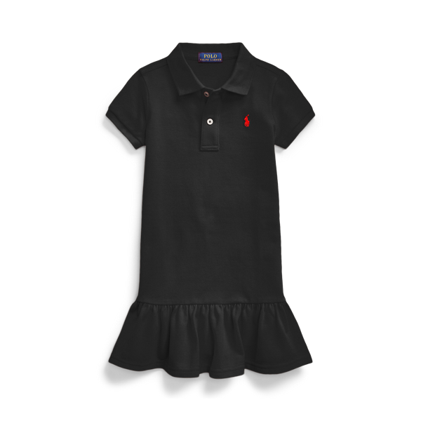 Robe polo en coton piqué