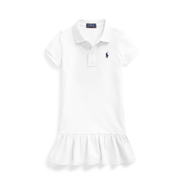 Robe polo en coton piqué