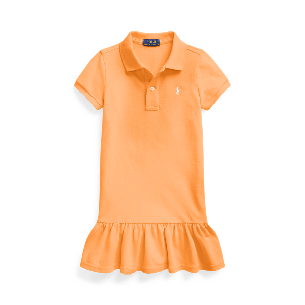 Robe polo en coton piqué