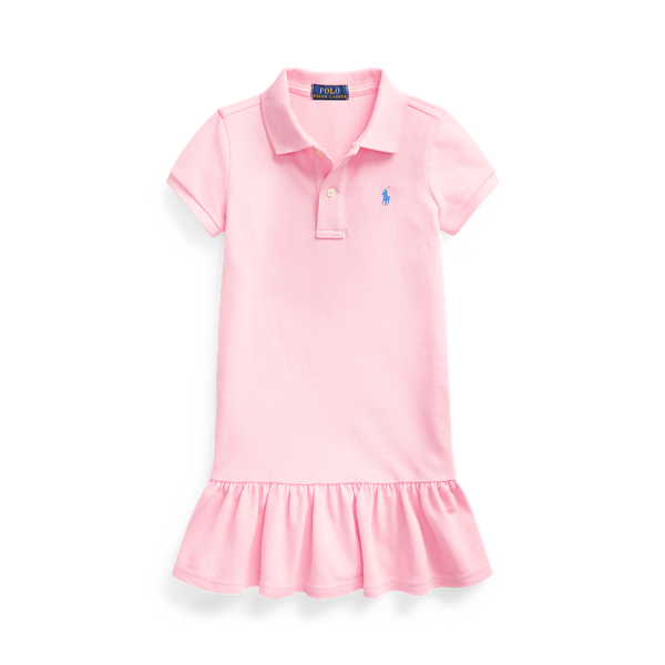 Robe polo en coton piqué