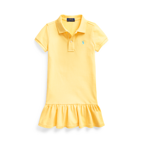 Robe polo en coton piqué