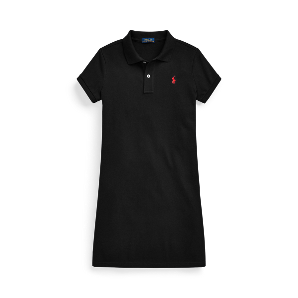 Robe polo en coton piqué