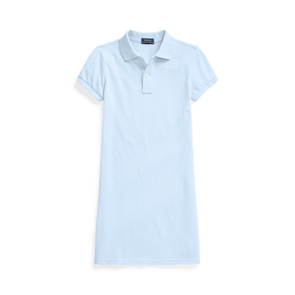 Robe polo en coton piqué