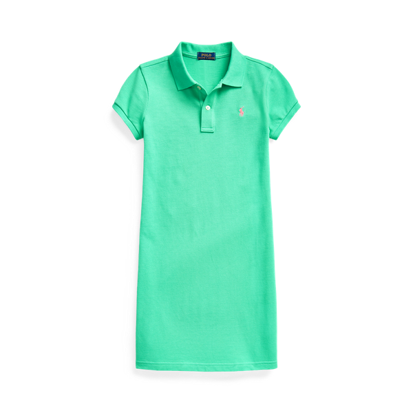 Robe polo en coton piqué