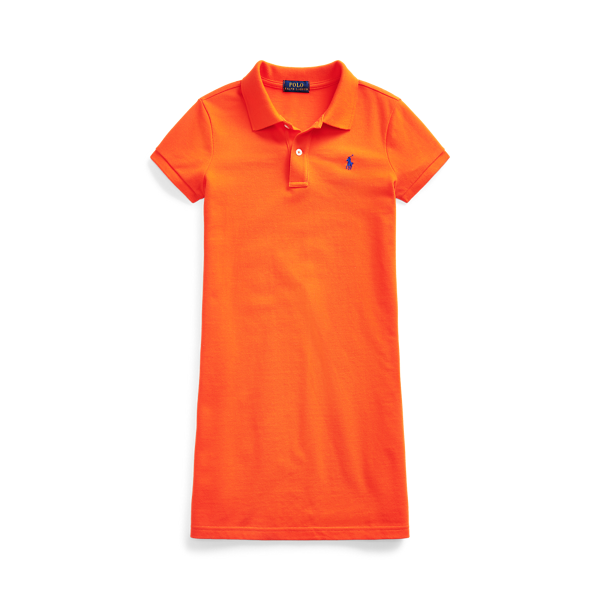 Robe polo en coton piqué