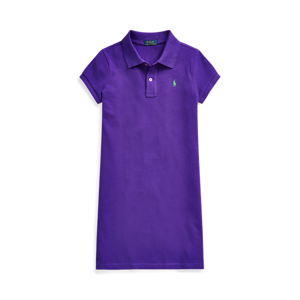 Robe polo en coton piqué
