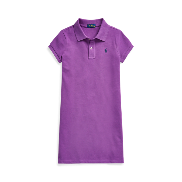 ralph lauren cotton mesh polo dress