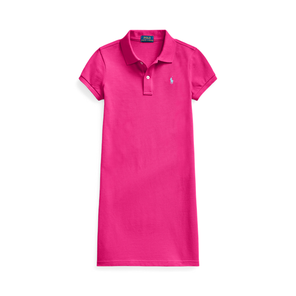 Robe polo en coton piqué