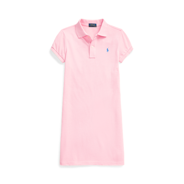 Robe polo en coton piqué