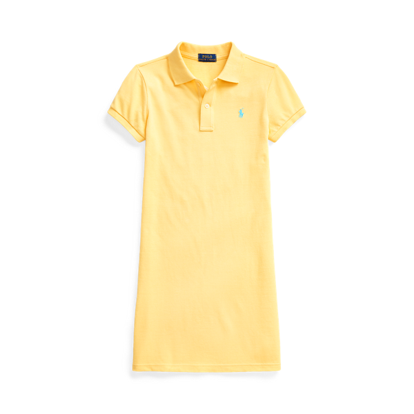 Robe polo en coton piqué