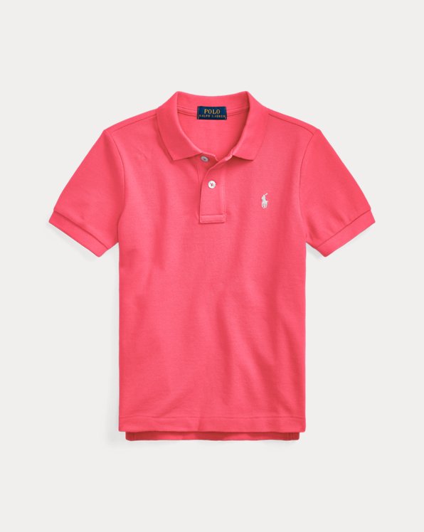 Boys' Polo Shirts: Short & Long Sleeve Polos - Pink | Ralph Lauren