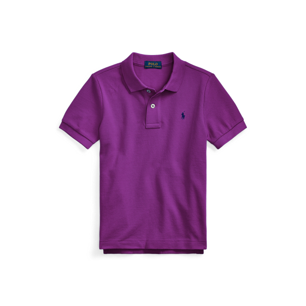 Boys' Polo Shirts: Short & Long Sleeve Polos - Purple | Ralph Lauren