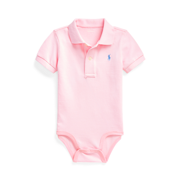 Body bébé polo en coton piqué