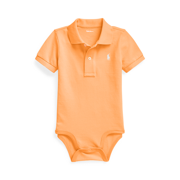 Body Polo em malha de algodão