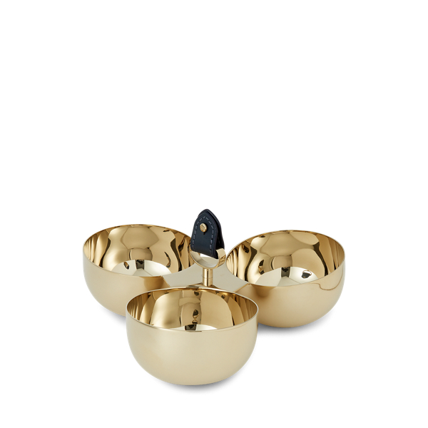 Wyatt Gold and Navy Barware Collection
