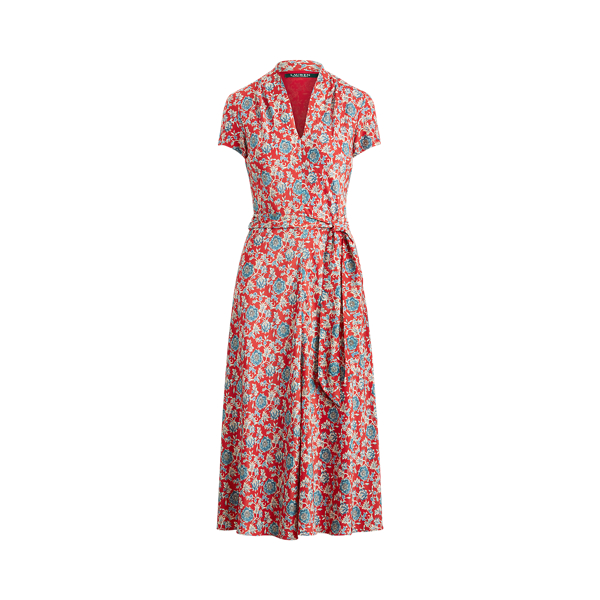 ralph lauren floral midi dress