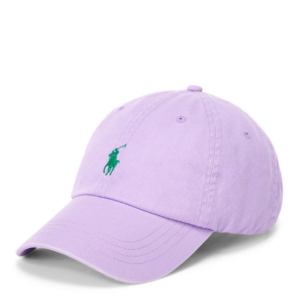 purple ralph lauren hat