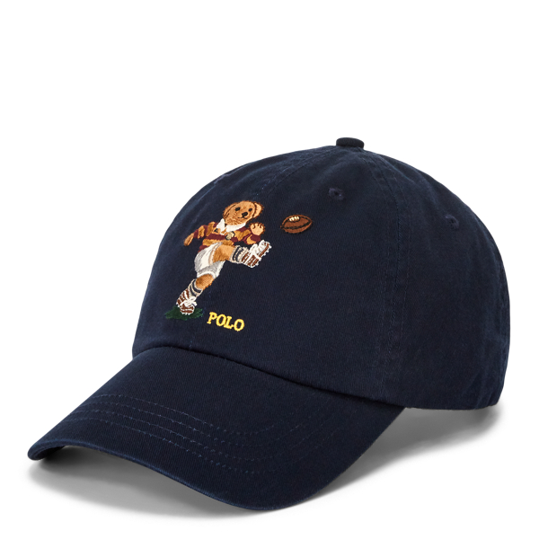 polo bear chino cap