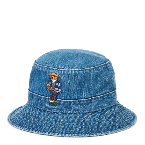 polo bear bucket hat