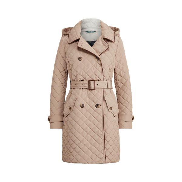 Quilted Trench Coat para Women Ralph Lauren® PT