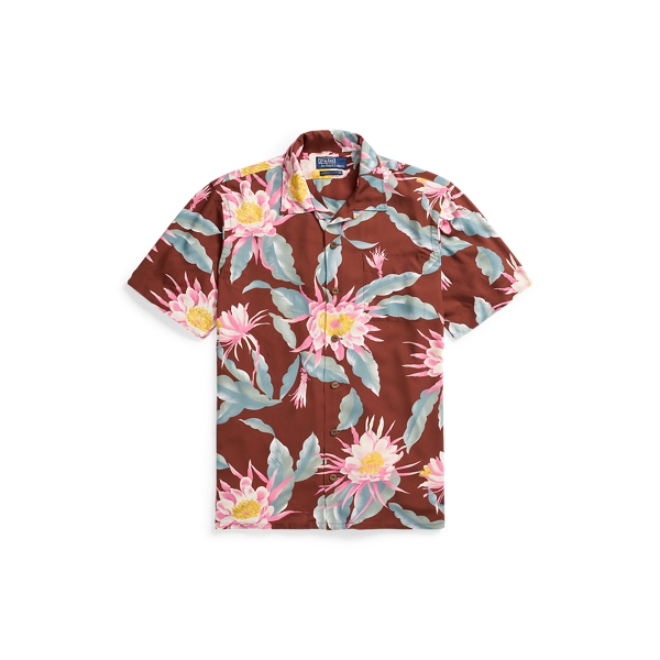 Chemise safari Hoffman imprimée