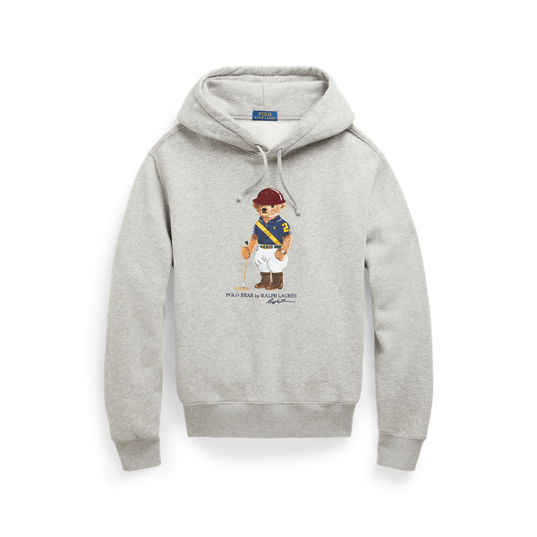 polo bear grey sweater