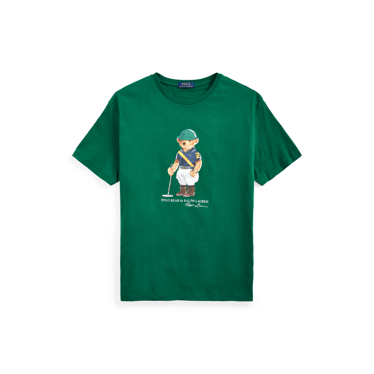 hook Turns into Young lady Classic Fit Polo Bear T-Shirt