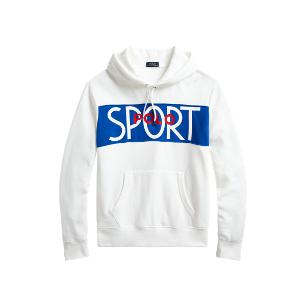 white polo sport hoodie