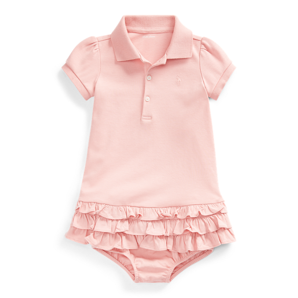 Robe Polo volantée et bloomer