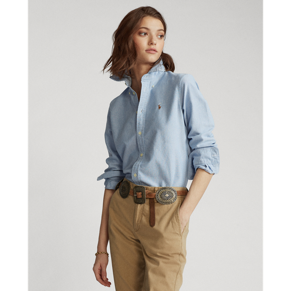 Polo Ralph Lauren Slim-fit Oxford overhemd gewassen katoen 1