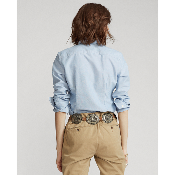 Polo Ralph Lauren Slim-fit Oxford overhemd gewassen katoen 4