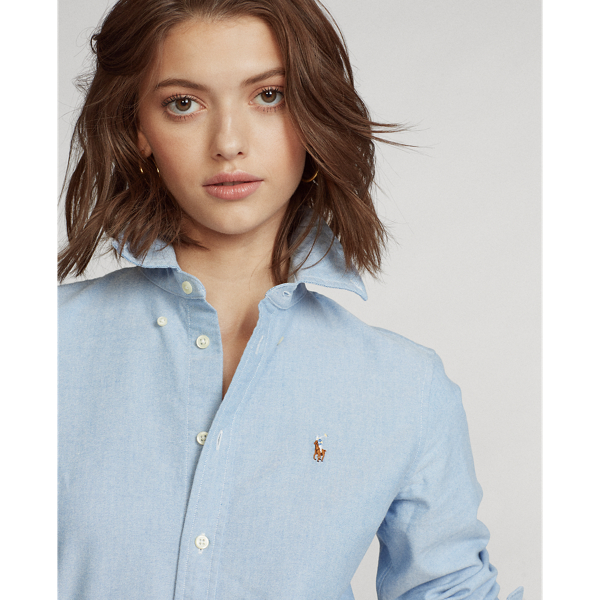 Polo Ralph Lauren Slim-fit Oxford overhemd gewassen katoen 5