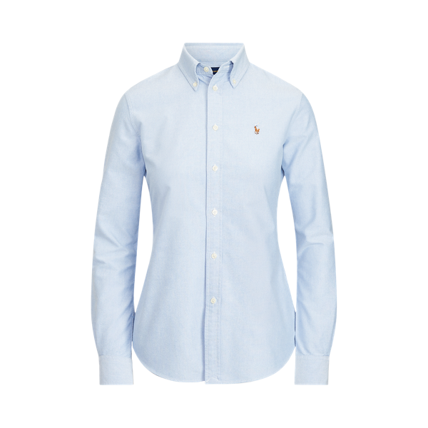 Chemise Oxford cintrée en coton