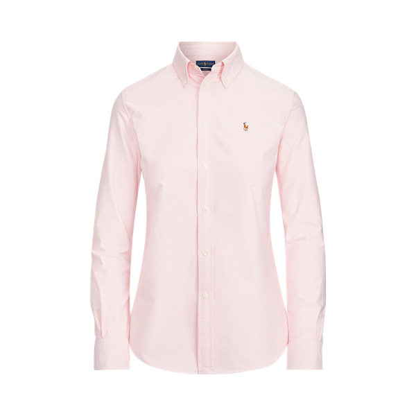 Chemise Oxford cintrée en coton